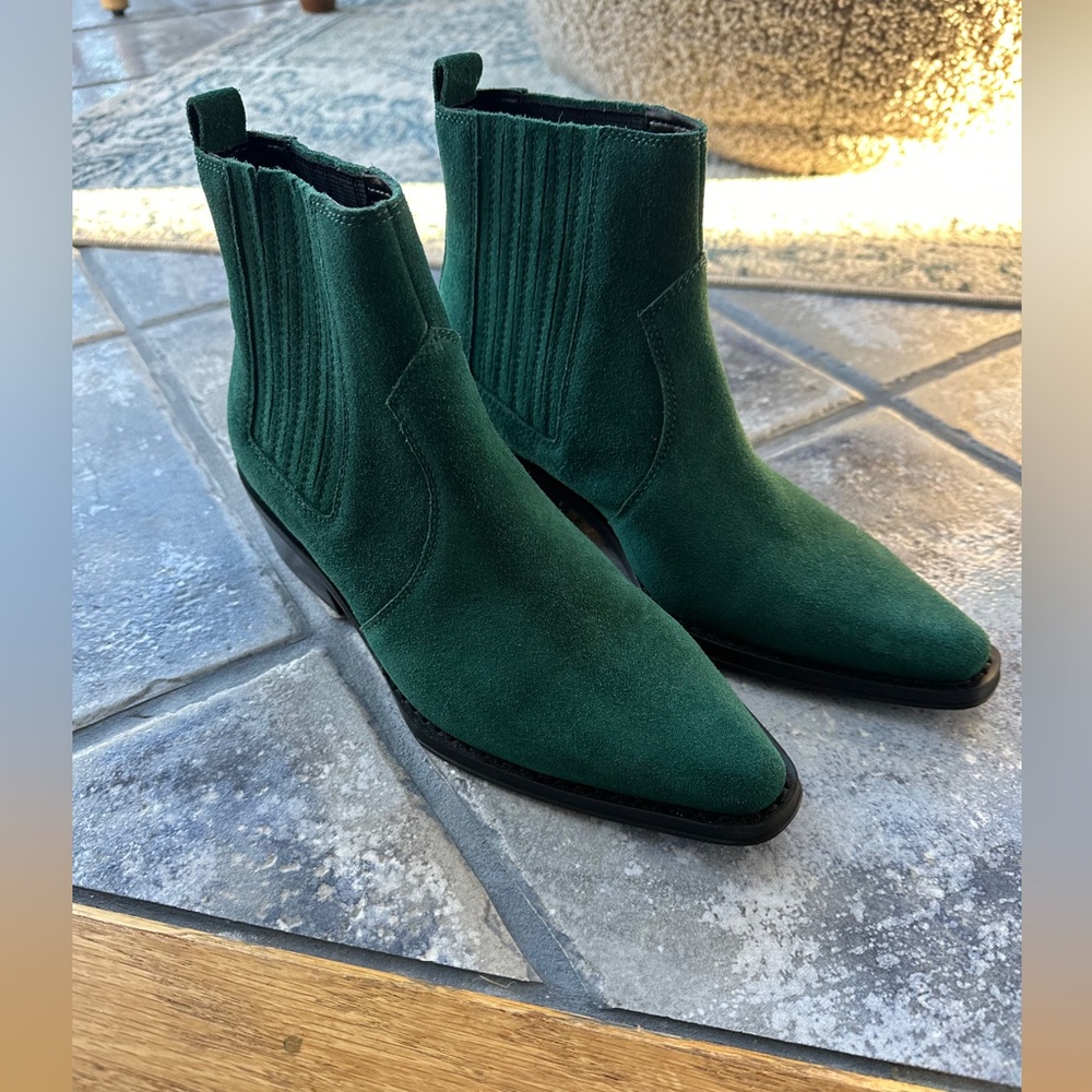 Calvin Klein Jeans Green Ankle Boots